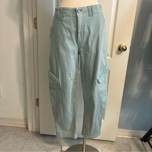Pilcro Slouchy Utility Bow Barrel Pants 27